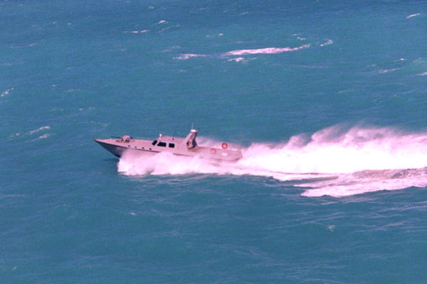 18m patrol boat profile